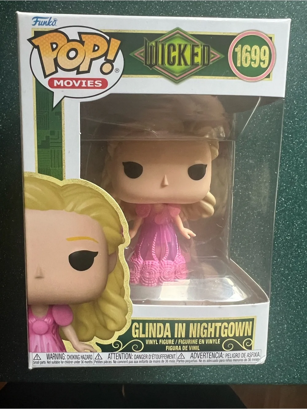 Funko Pop! Movies Glinda Vinyl Figure - Pink & Blonde